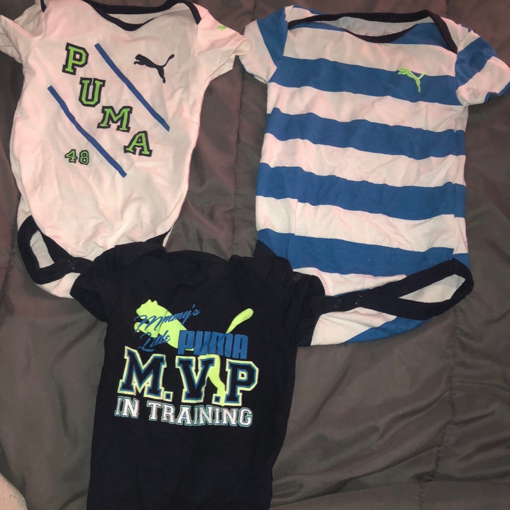 Puma onesies